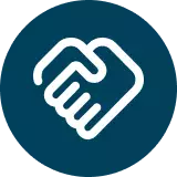 Icône représentant l'intégration de partenaires par SDATAWAY
